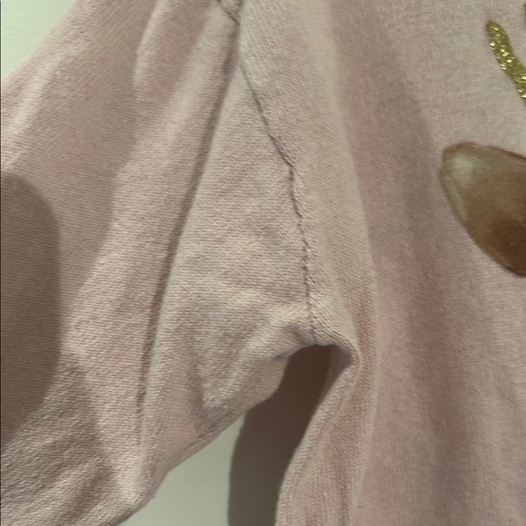 H&M Pink Sweater with Reindeer Design - Picture 6 of 7